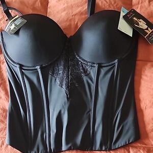 Maidenform Black Shapewear Bustier